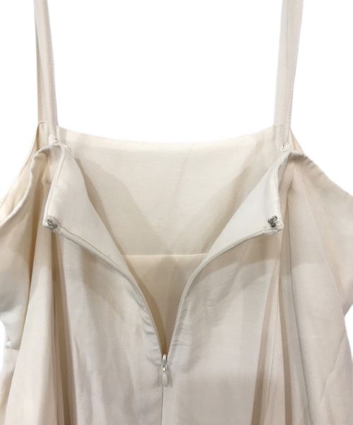 CLANE（クラネ）CLANE (クラネ) H/W サスペンダースカート アイボリー サイズ:1の古着・服飾アイテム