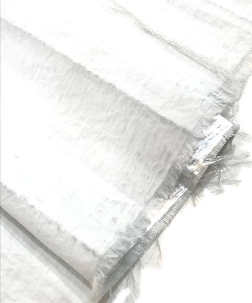 Ameri（アメリ）AMERI (アメリ) SHINY PLEATS SKIRT シルバー サイズ:Sの古着・服飾アイテム