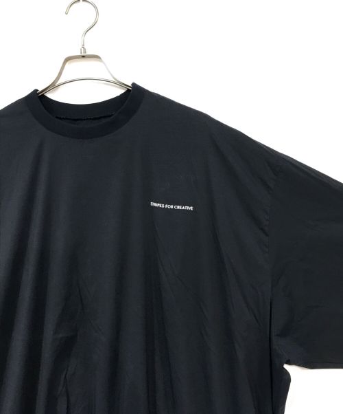 Stripes For Creative（ストライプ フォー クリエイティブ）Stripes For Creative (ストライプ フォー クリエイティブ) NYLON CREW ネイビー サイズ:XLの古着・服飾アイテム
