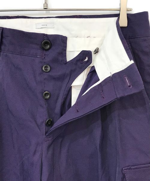 PT01 FORWARD（ピーティーゼロウーノ フォワード）PT01 FORWARD (ピーティーゼロウーノ フォワード) カーゴパンツ パープル サイズ:32の古着・服飾アイテム