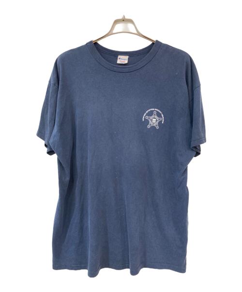 Champion（チャンピオン）Champion (チャンピオン) クルーネックTシャツ ネイビー サイズ:XXLの古着・服飾アイテム