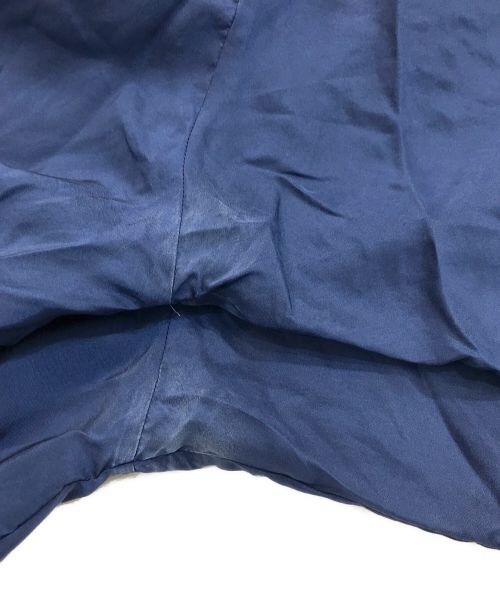UNUSED（アンユーズド）UNUSED (アンユーズド) Short-Sleeve Silk Shirt ブルー サイズ:2の古着・服飾アイテム