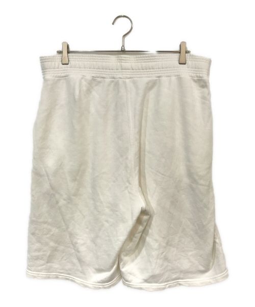 GIVENCHY（ジバンシィ）GIVENCHY (ジバンシィ) レインボーロゴホワイトトラックショーツ ホワイト サイズ:Lの古着・服飾アイテム