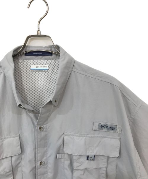 Columbia（コロンビア）Columbia (コロンビア) バハマショートスリーブシャツ グレー サイズ:XLの古着・服飾アイテム