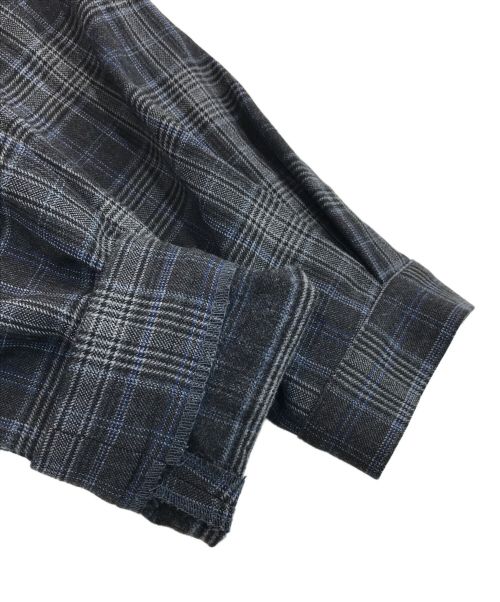 UNTITLED（アンタイトル）UNTITLED (アンタイトル) 裏起毛スキッパーワンピース グレー サイズ:2の古着・服飾アイテム