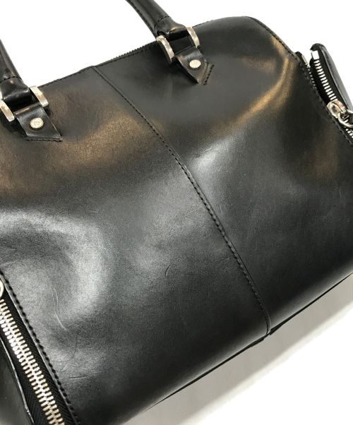 DIESEL（ディーゼル）DIESEL (ディーゼル) スタッズショルダーバッグ ブラックの古着・服飾アイテム