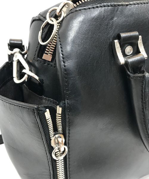DIESEL（ディーゼル）DIESEL (ディーゼル) スタッズショルダーバッグ ブラックの古着・服飾アイテム