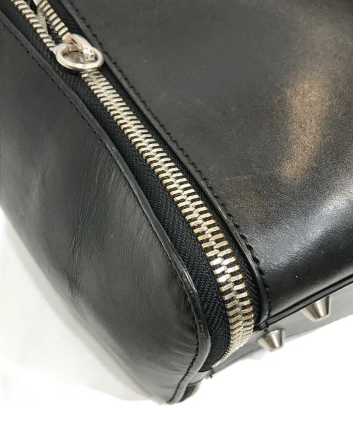 DIESEL（ディーゼル）DIESEL (ディーゼル) スタッズショルダーバッグ ブラックの古着・服飾アイテム