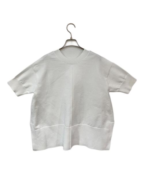 UNITED ARROWS（ユナイテッドアローズ）UNITED ARROWS (ユナイテッドアローズ) ミニマル2WAYニット ホワイト サイズ:-の古着・服飾アイテム