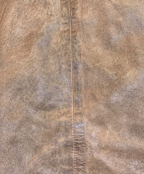 GRAND PRIX（グランプリ）GRAND PRIX (グランプリ) レザーレーシングジャケット ブラウン サイズ:Sの古着・服飾アイテム