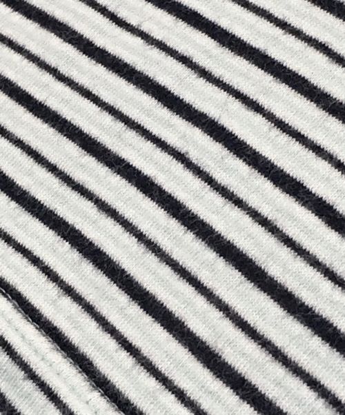 ROTOL（ロトル）ROTOL (ロトル) WIDE TWIST TEE BORDER マルチカラー サイズ:3の古着・服飾アイテム