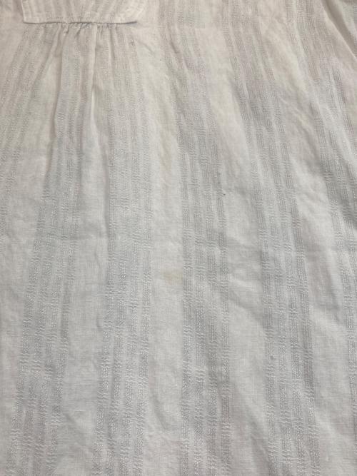 JOURNAL STANDARD relume（ジャーナルスタンダード レリューム）JOURNAL STANDARD relume (ジャーナルスタンダード レリューム) クラスキーリネンカフタンワンピース ホワイト サイズ:Fの古着・服飾アイテム