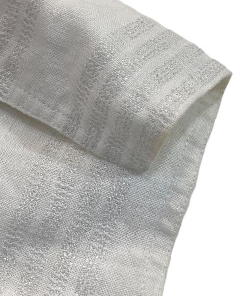 JOURNAL STANDARD relume（ジャーナルスタンダード レリューム）JOURNAL STANDARD relume (ジャーナルスタンダード レリューム) クラスキーリネンカフタンワンピース ホワイト サイズ:Fの古着・服飾アイテム