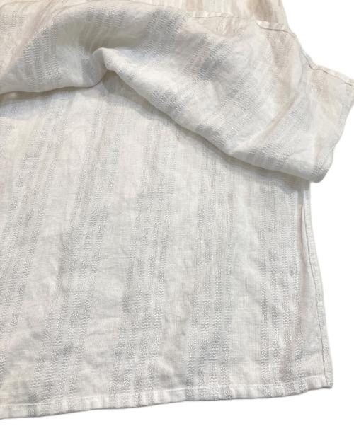 JOURNAL STANDARD relume（ジャーナルスタンダード レリューム）JOURNAL STANDARD relume (ジャーナルスタンダード レリューム) クラスキーリネンカフタンワンピース ホワイト サイズ:Fの古着・服飾アイテム