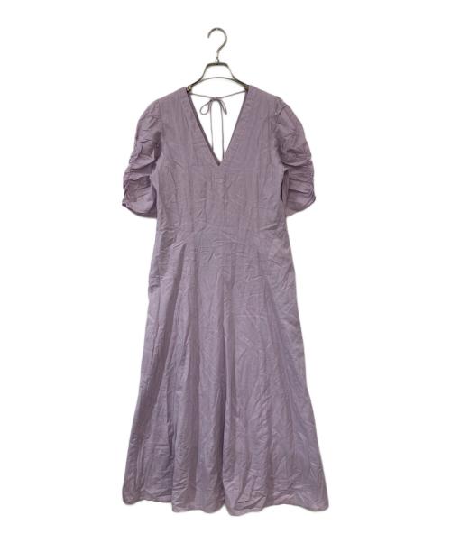 ne quittez pas（ヌキテパ）ne quittez pas (ヌキテパ) ブラウスワンピース ラベンダー サイズ:-の古着・服飾アイテム