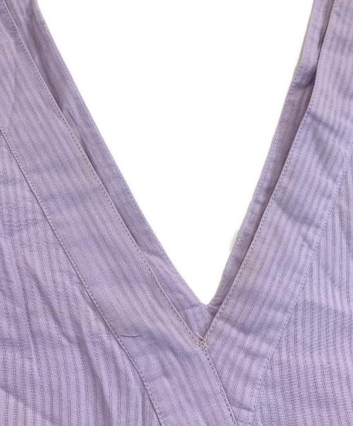 ne quittez pas（ヌキテパ）ne quittez pas (ヌキテパ) ブラウスワンピース ラベンダー サイズ:-の古着・服飾アイテム