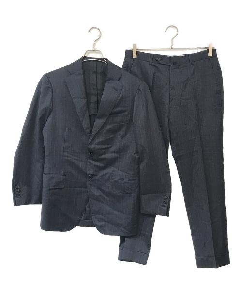 SHIPS（シップス）SHIPS (シップス) RING JACKET (リングジャケット) 3Bセットアップスーツ ネイビー サイズ:SIZE 44の古着・服飾アイテム