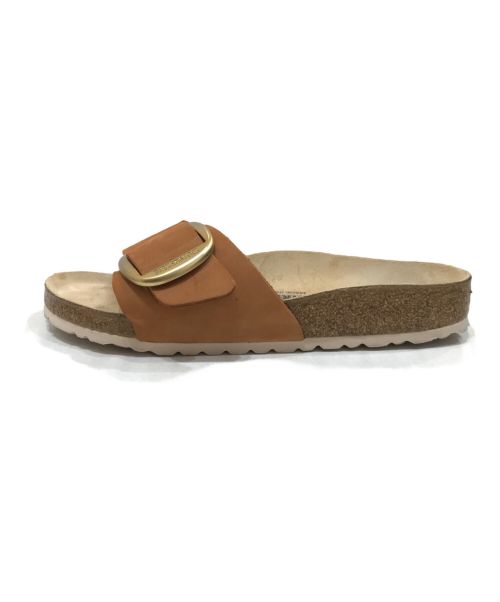 BIRKENSTOCK（ビルケンシュトック）BIRKENSTOCK (ビルケンシュトック) MADRID BIG BUCKLE ブラウン サイズ:37の古着・服飾アイテム