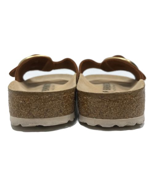 BIRKENSTOCK（ビルケンシュトック）BIRKENSTOCK (ビルケンシュトック) MADRID BIG BUCKLE ブラウン サイズ:37の古着・服飾アイテム