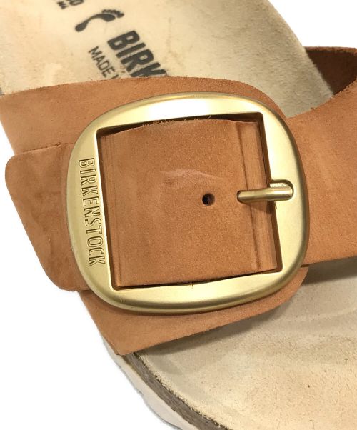 BIRKENSTOCK（ビルケンシュトック）BIRKENSTOCK (ビルケンシュトック) MADRID BIG BUCKLE ブラウン サイズ:37の古着・服飾アイテム