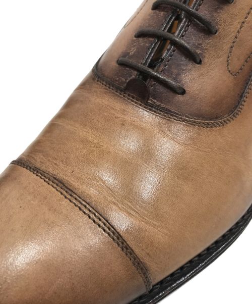 Jalan Sriwijaya（ジャランスリウァヤ）Jalan Sriwijaya (ジャランスリウァヤ) レザーシューズ ベージュ サイズ:8の古着・服飾アイテム