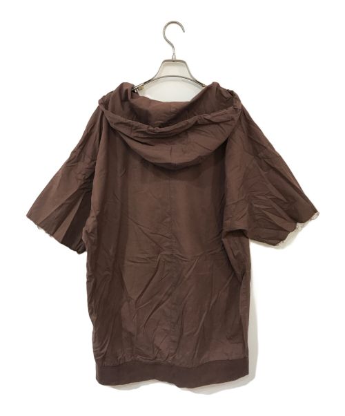 Hysteric Glamour（ヒステリックグラマー）Hysteric Glamour (ヒステリックグラマー) HYS THRASH CITY オーバーサイズフーデッドプルオーバー ブラウン サイズ:FREEの古着・服飾アイテム