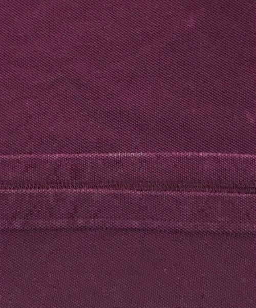 Needles（ニードルズ）Needles (ニードルズ) Shawl Collar S/S Polo パープル サイズ:Mの古着・服飾アイテム