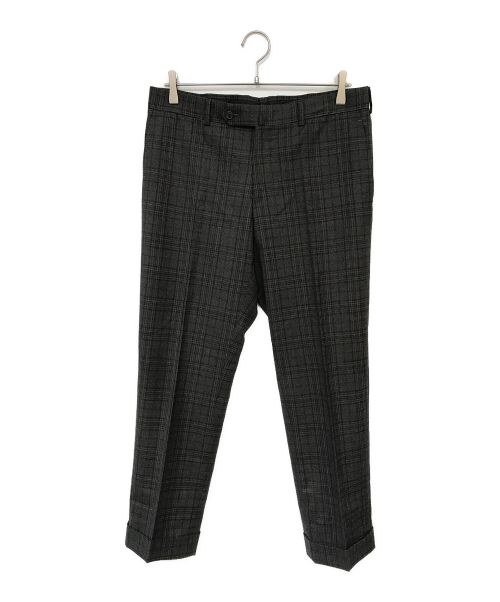 Belvest（ベルヴェスト）Belvest (ベルヴェスト) ウールダブルセットアップスーツ マルチオリーブ サイズ:50の古着・服飾アイテム