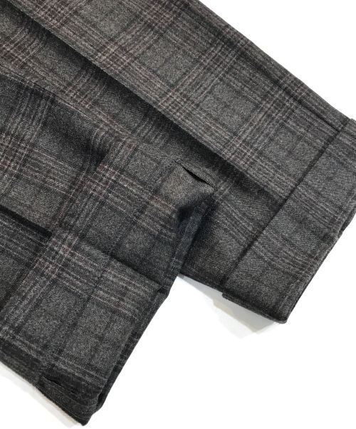 Belvest（ベルヴェスト）Belvest (ベルヴェスト) ウールダブルセットアップスーツ マルチオリーブ サイズ:50の古着・服飾アイテム
