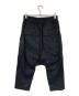 RICK OWENS (リックオウエンス) DRAWSTRING CROPPED ブラック サイズ:48：29000円