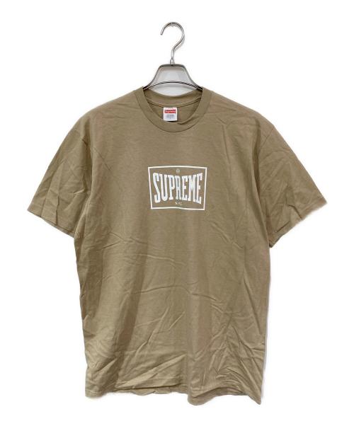 SUPREME（シュプリーム）SUPREME (シュプリーム) Warm Up Tee ベージュ サイズ:Lの古着・服飾アイテム
