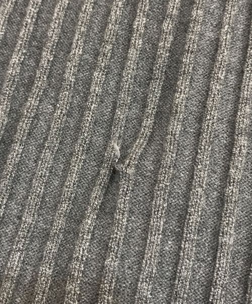 CELFORD（セルフォード）CELFORD (セルフォード) ケープデザインニットワンピース グレー サイズ:38の古着・服飾アイテム