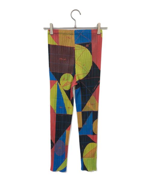 PLEATS PLEASE（プリーツプリーズ）PLEATS PLEASE (プリーツプリーズ) プリーツパンツ マルチカラー サイズ:2の古着・服飾アイテム