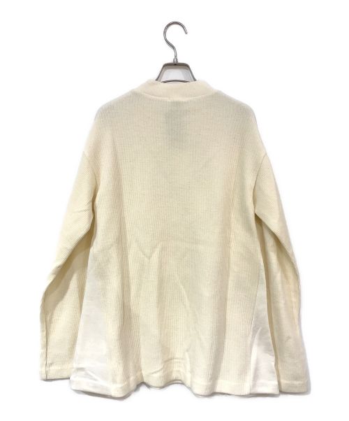 COLUMN（コラム）COLUMN (コラム) リブカットソー アイボリー サイズ:Fの古着・服飾アイテム