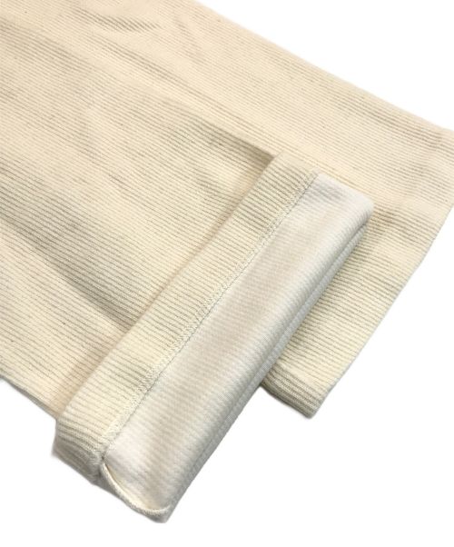COLUMN（コラム）COLUMN (コラム) リブカットソー アイボリー サイズ:Fの古着・服飾アイテム