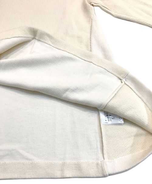 COLUMN（コラム）COLUMN (コラム) リブカットソー アイボリー サイズ:Fの古着・服飾アイテム