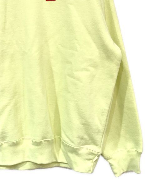 SUPREME（シュプリーム）Supreme (シュプリーム) Small Box Raglan Crewneck イエロー サイズ:Mの古着・服飾アイテム