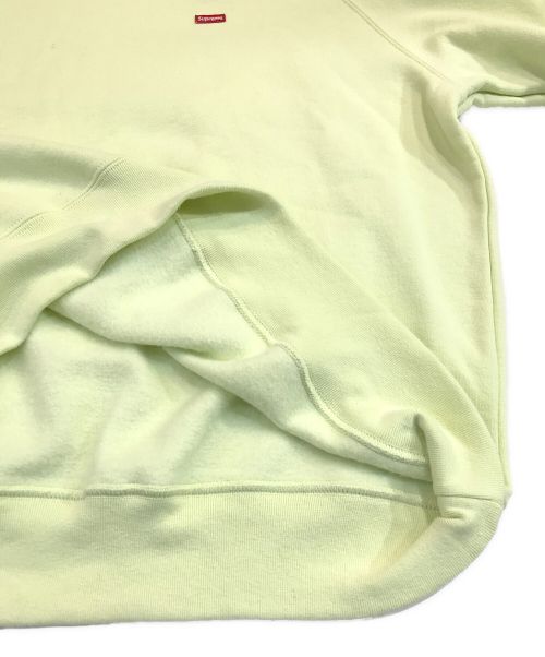 SUPREME（シュプリーム）Supreme (シュプリーム) Small Box Raglan Crewneck イエロー サイズ:Mの古着・服飾アイテム