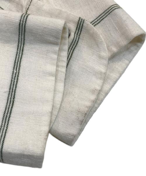 normment（ノーメント）normment (ノーメント) スキッパーリネンワンピース ベージュ サイズ:無しの古着・服飾アイテム