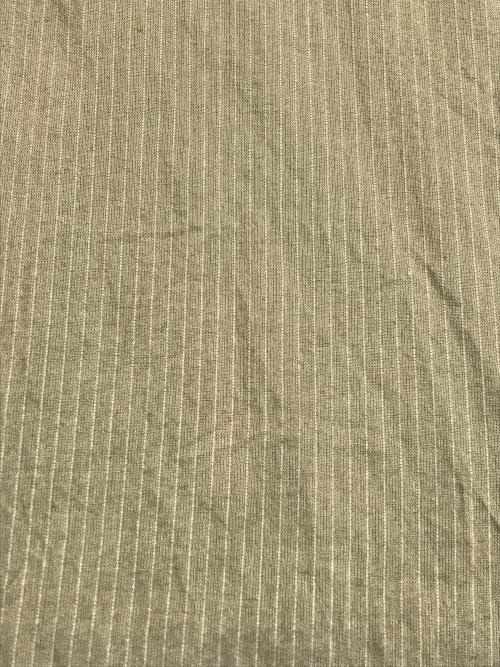 BEARDSLEY（ビアズリー）BEARDSLEY (ビアズリー) スキッパーシャツワンピース オリーブ サイズ:Fの古着・服飾アイテム