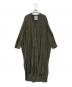 BEARDSLEY（ビアズリー）の古着「スキッパーシャツワンピース」｜オリーブ