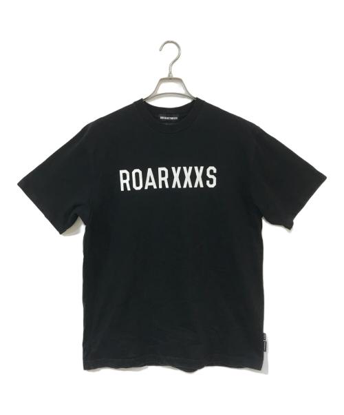GOD SELECTION XXX（ゴッド セレクション トリプルエックス）GOD SELECTION XXX (ゴッドセレクショントリプルエックス) roarguns (ロアーガンズ) プリントTシャツ ブラック サイズ:Lの古着・服飾アイテム