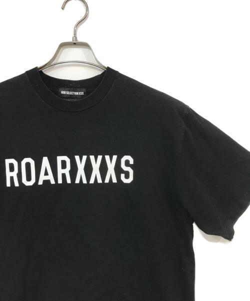 GOD SELECTION XXX（ゴッド セレクション トリプルエックス）GOD SELECTION XXX (ゴッドセレクショントリプルエックス) roarguns (ロアーガンズ) プリントTシャツ ブラック サイズ:Lの古着・服飾アイテム