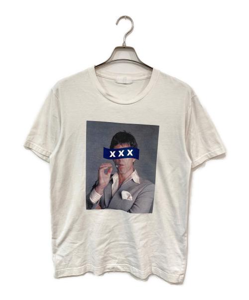GOD SELECTION XXX（ゴッドセレクショントリプルエックス）GOD SELECTION XXX (ゴッドセレクショントリプルエックス) アルパチーノT ホワイト サイズ:SIZE Mの古着・服飾アイテム