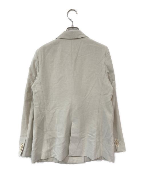 UNITED ARROWS（ユナイテッドアローズ）UNITED ARROWS (ユナイテッドアローズ) NATULIKEテーラードジャケット ベージュ サイズ:40の古着・服飾アイテム