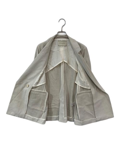 UNITED ARROWS（ユナイテッドアローズ）UNITED ARROWS (ユナイテッドアローズ) NATULIKEテーラードジャケット ベージュ サイズ:40の古着・服飾アイテム