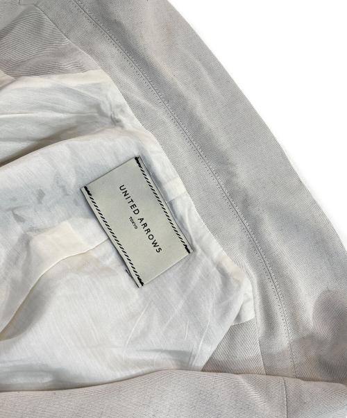 UNITED ARROWS（ユナイテッドアローズ）UNITED ARROWS (ユナイテッドアローズ) NATULIKEテーラードジャケット ベージュ サイズ:40の古着・服飾アイテム