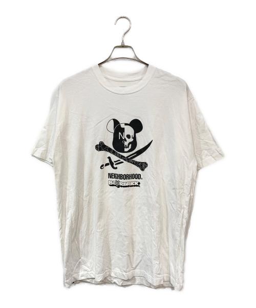 NEIGHBORHOOD（ネイバーフッド）NEIGHBORHOOD (ネイバーフッド) BE@RBRICK (ベアブリック) プリントtシャツ ホワイト サイズ:SIZE Lの古着・服飾アイテム