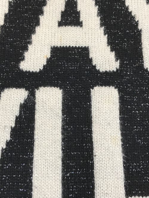 VAQUERA（ヴァケラ）vaquera (ヴァケラ) ラメニット ブラック サイズ:Sの古着・服飾アイテム