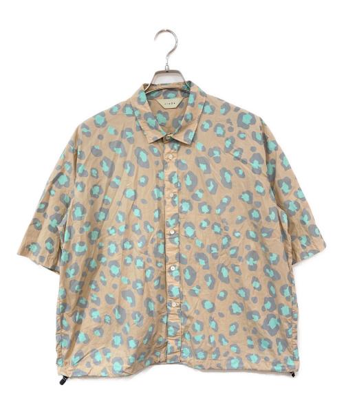 jieda（ジエダ）jieda (ジエダ) LEOPARDSHIRT/レオパードシャツ ベージュ サイズ:SIZE 2の古着・服飾アイテム